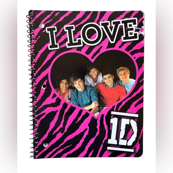Brand new 1D one direction notebook bundle 4 total - Picture 6 of 10
